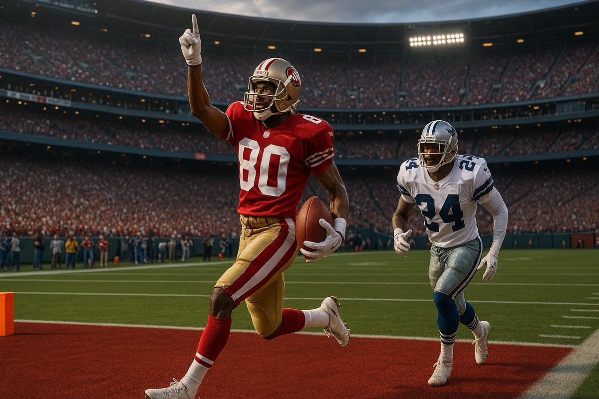 Jerry Rice Record Breaking Receiving Achievements