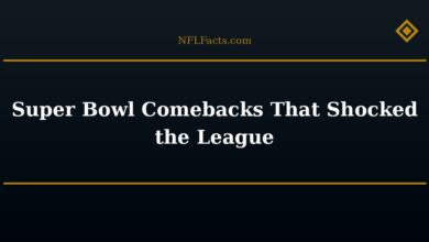Super Bowl Comebacks That Shocked the League
