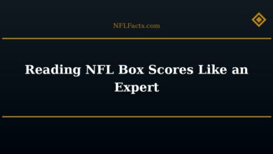 Reading NFL Box Scores Like an Expert