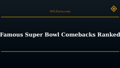 Famous Super Bowl Comebacks Ranked