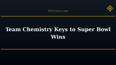 Team Chemistry Keys to Super Bowl Wins
