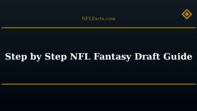 Step by Step NFL Fantasy Draft Guide