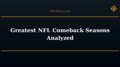 Greatest NFL Comeback Seasons Analyzed