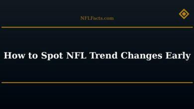 How to Spot NFL Trend Changes Early