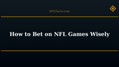 How to Bet on NFL Games Wisely