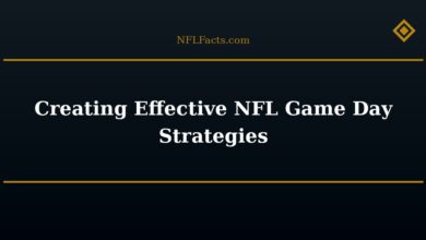 Creating Effective NFL Game Day Strategies