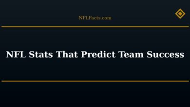 NFL Stats That Predict Team Success