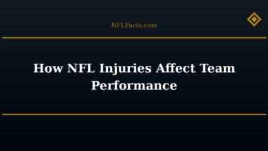 How NFL Injuries Affect Team Performance