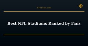 Best NFL Stadiums Ranked by Fans