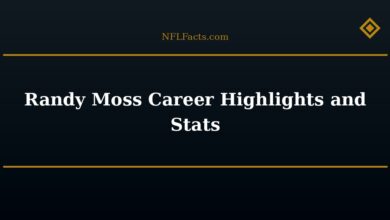 Randy Moss Career Highlights and Stats
