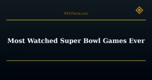 Most Watched Super Bowl Games Ever