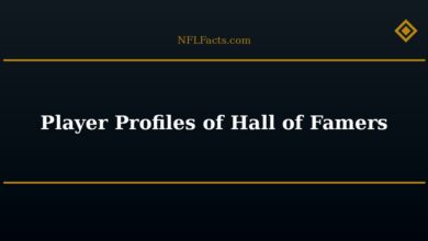 Player Profiles of Hall of Famers